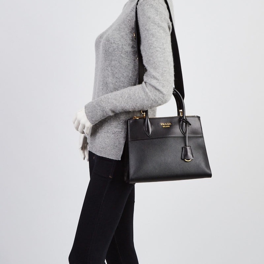 Prada Paradigm Saffiano and City Calf Tote NWOT - Picture 11 of 12